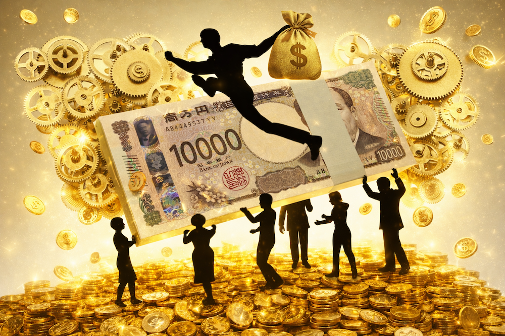 お金を持って豊かになる