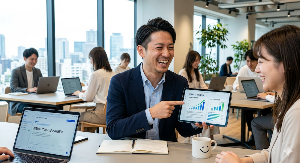 AIを笑って使いこなす人