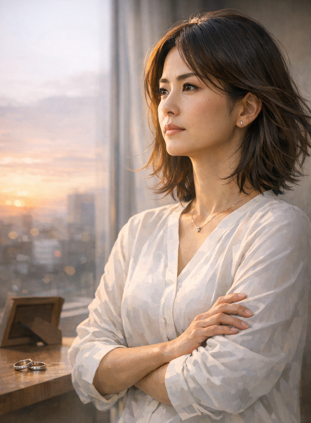 離婚を決断した女性
